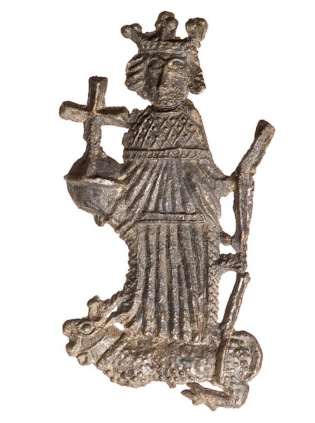 Pilgrim badge depicting Henry VI,ID 85.79/6.
