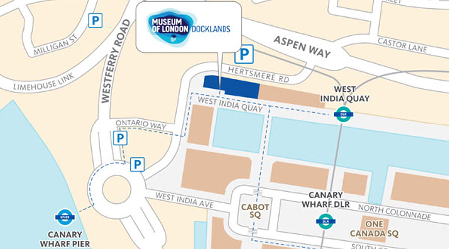 Map for venue hire enquiries