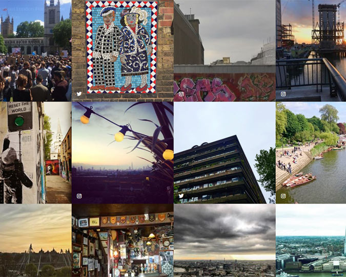 The #LondonView campaign asks Londoners to share their vision of what they hope for the city.