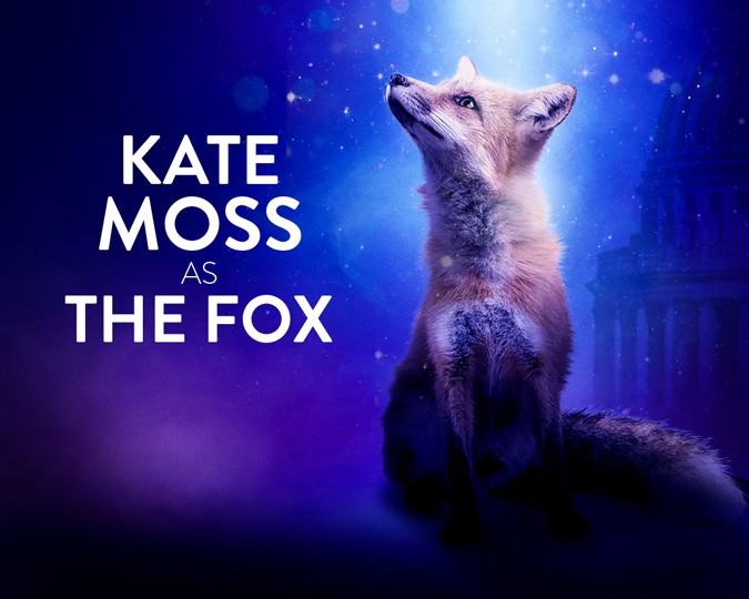 Kate Moss voices the Fox in Beasts of London.