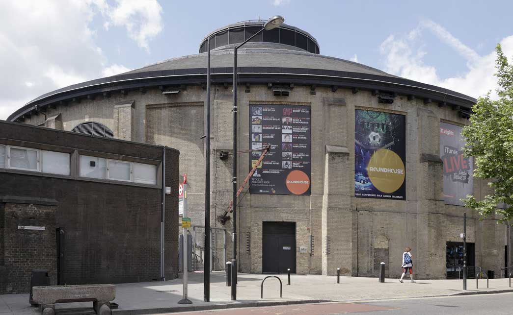 The Round House is a Grade II listed engine shed in Camden which was renovated in the '90s to give local youngsters a multi-purpose space in which to showcase art, drama and live music.
