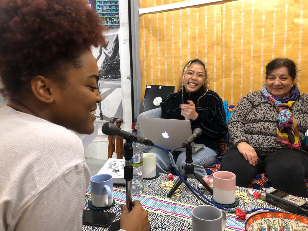 Thais and Alyssa interview long-time North Kensington resident Neli as part of the Curating London: Collecting Ends project with FerArts. 