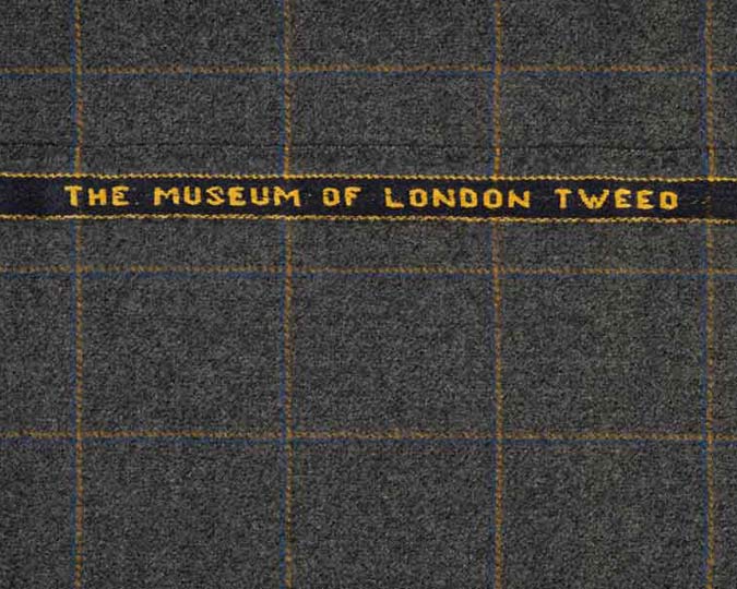 Museum of London tweed sample.