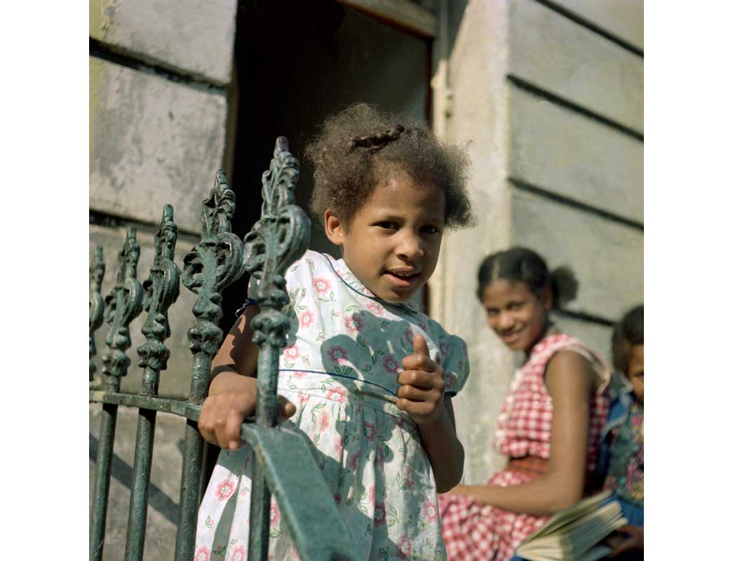 Image from Paul Styles of Afro-Caribbean children in Notting Hill.