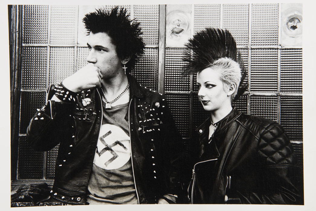 Two punks, 1981, © Dick Scott Stewart Archive/Museum of London