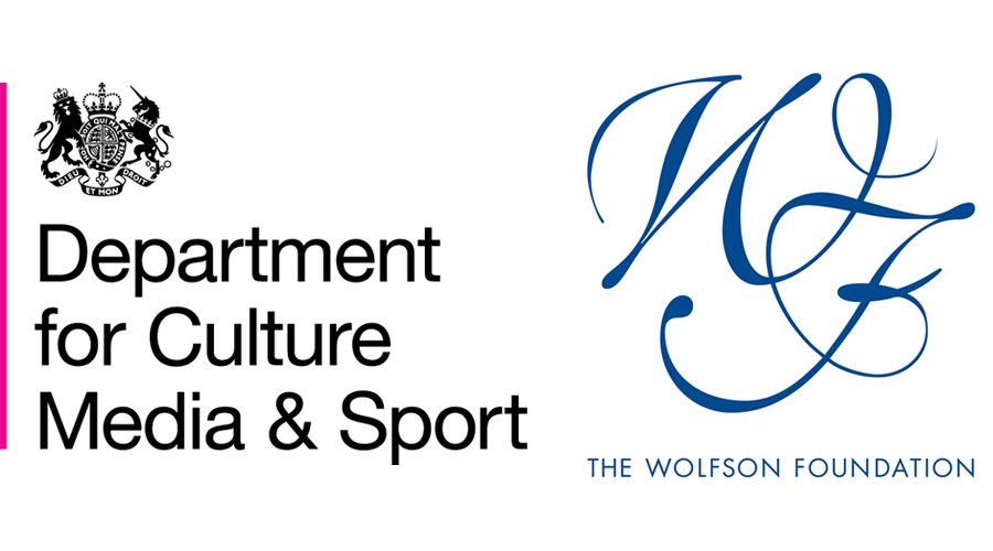 Department for Culture Media & Sport; The Wolfson Foundation
