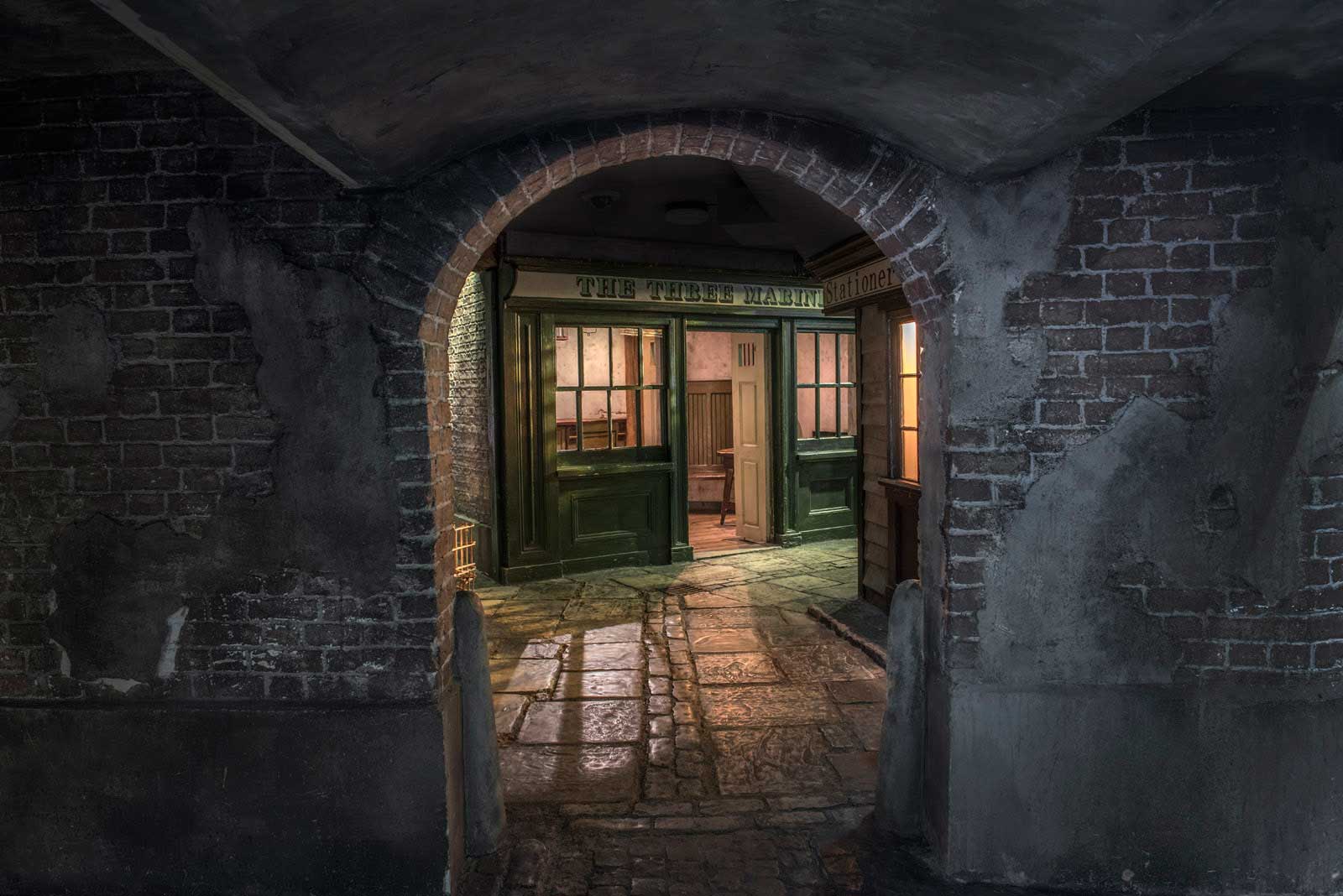 Enter the dark alleyways of the Dockland's Sailortown.