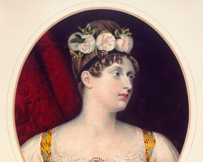 Picture of Princess Charlotte, 1816.