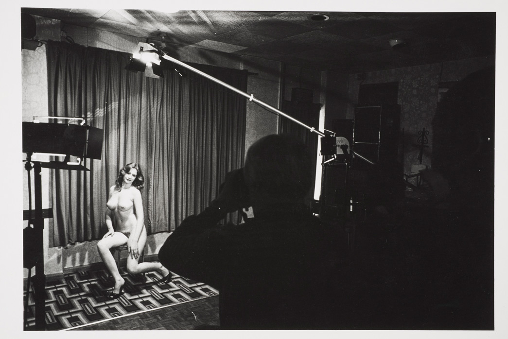 Photograph of a performing stripper, late 1970s, © Dick Scott Stewart Archive/Museum of London
