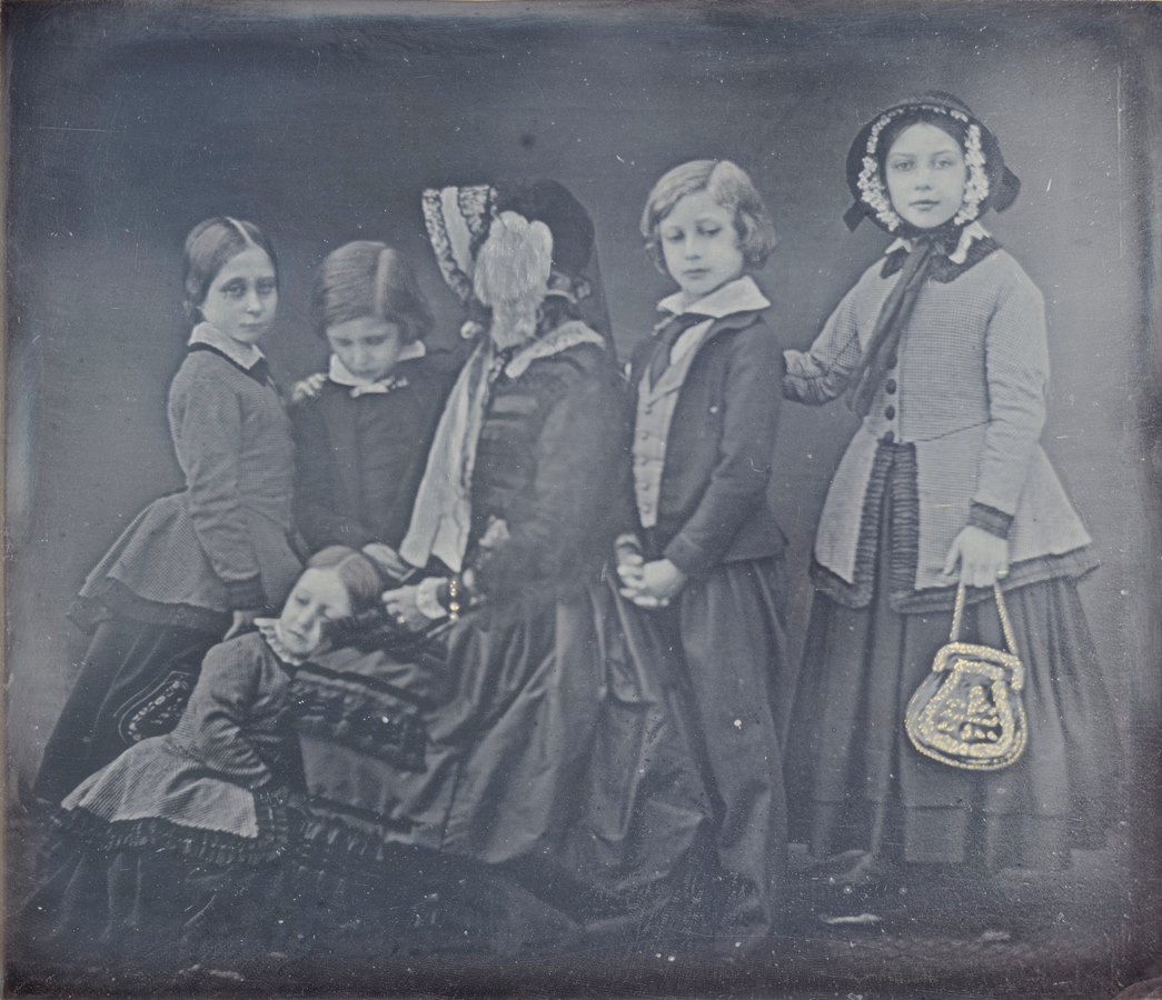 Queen Victoria and children, 1852