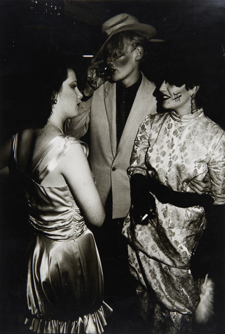 Trio in the Blitz Club, 1981, © Dick Scott Stewart Archive/Museum of London