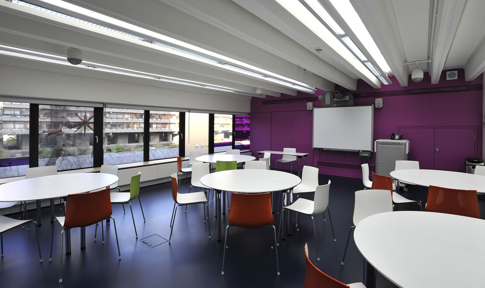 Activity Space 2 in the Clore Learning Centre in the Museum of London, as part of the museum's venue hire offer