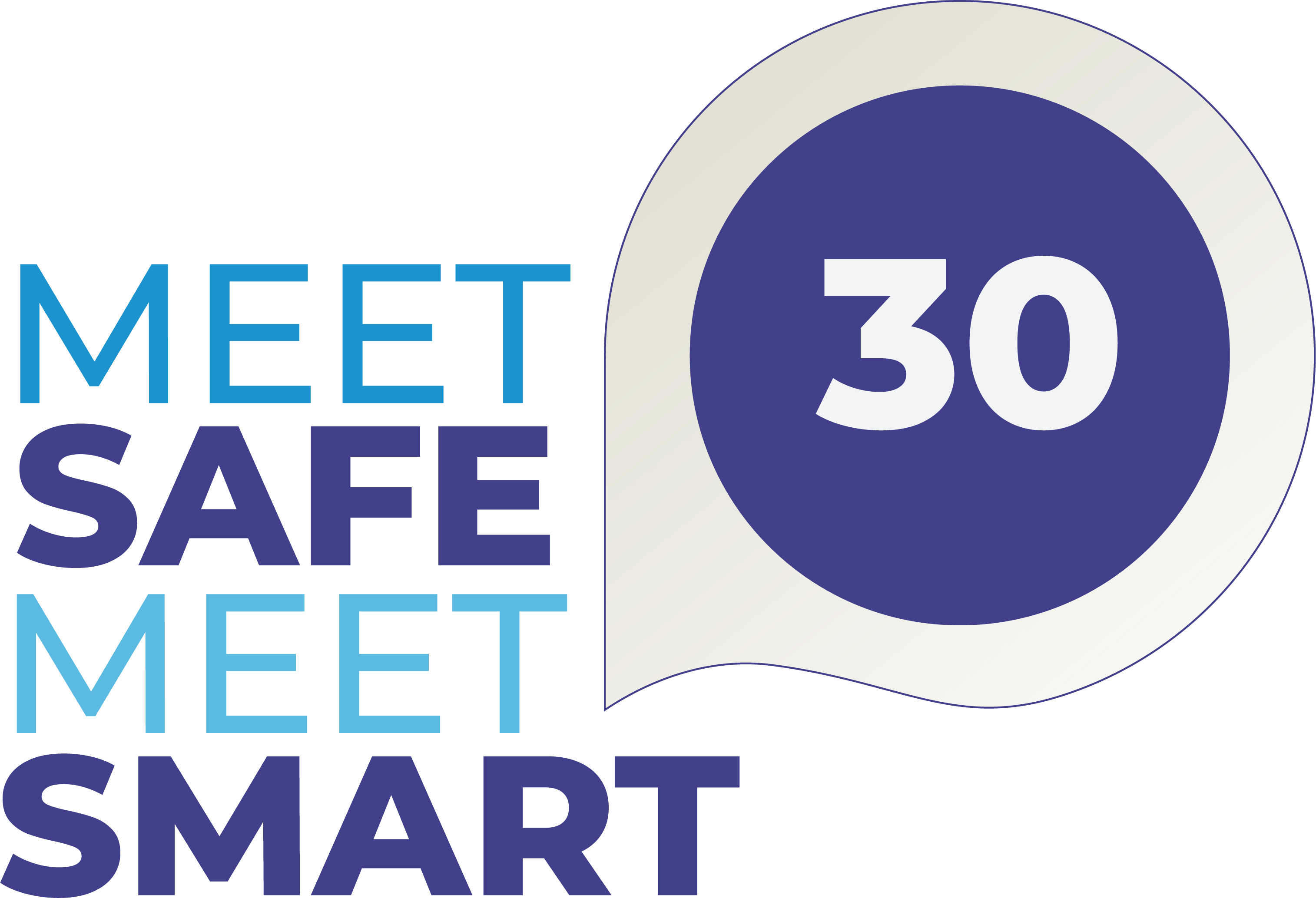 Meet Safe Meet Smart logo 
