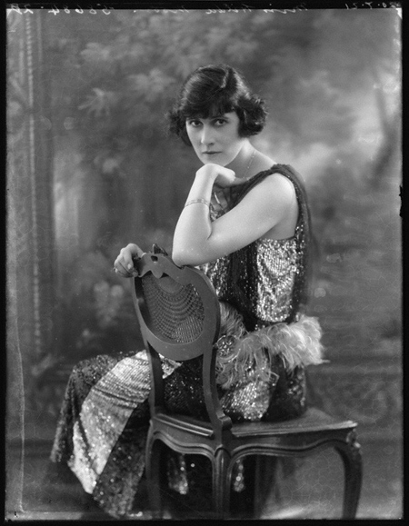 Hilda Moore poses for photograph from Bassano Ltd. © National Portrait Gallery, London