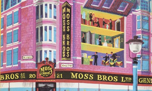Moss Bros Christmas leaflet