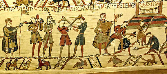 Bayeaux Tapestry Blunt Force Trauma