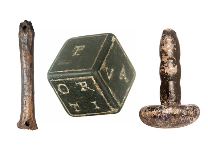 Three mystery objects from the Museum of London's Archaeological Archive.