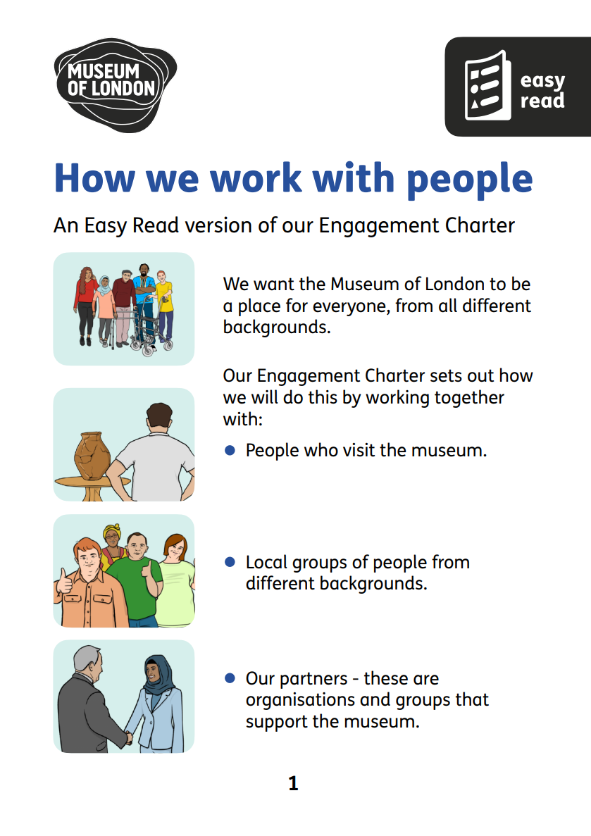 Engagement Charter easy read PDF image