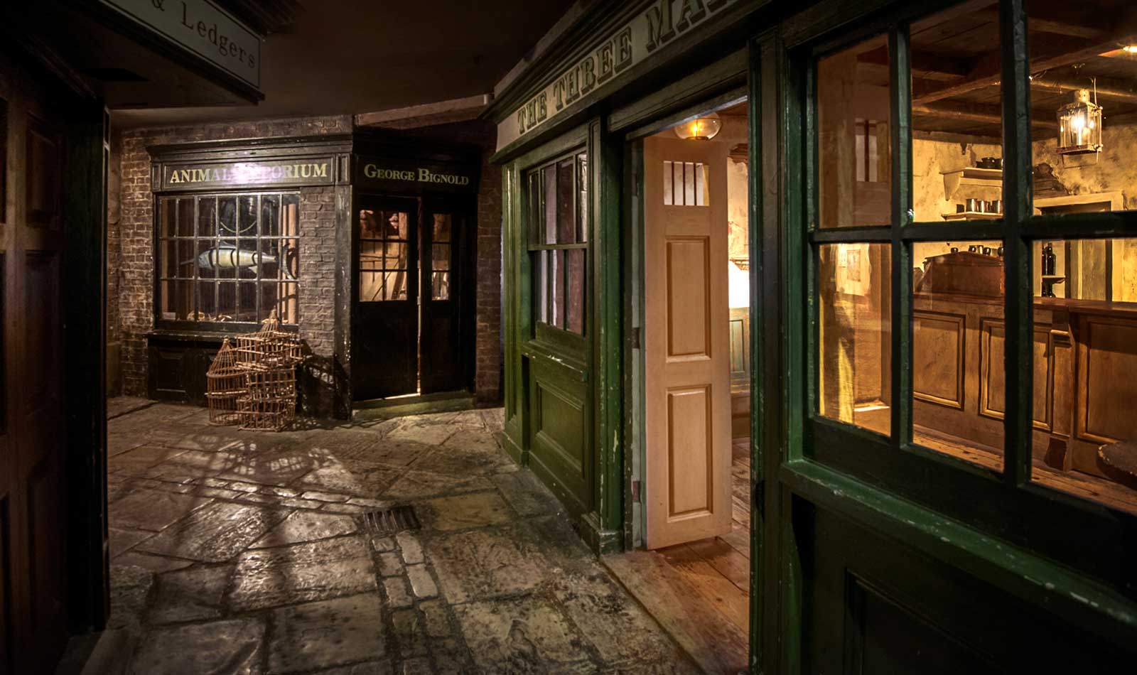 Sailortown gallery at the Museum of London Docklands