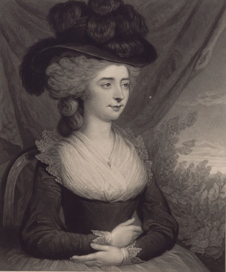 Frances Burney, aka Mme d'Arblay, was a prolific writer and playwright. (Courtesy: National Library of France, France)