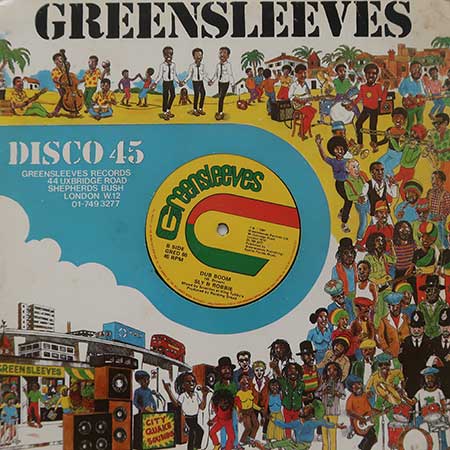 Sly and Robbie - Dub Boom (b-side) (Greensleeves,1981)