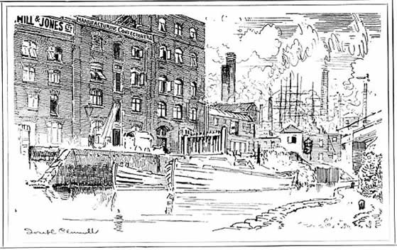An East End Factory by Joseph Pennell. 1899 (Jacqueline Banerjee, The Victorian Web, http://www.victorianweb.org/)