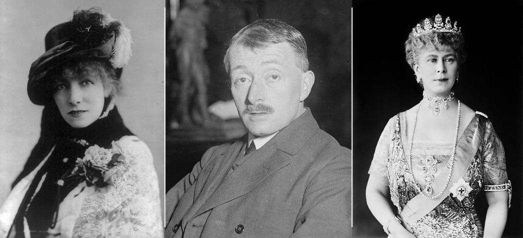 Sarah Bernhardt (left), Poet Laureate John Masefield (centre), and members of the Royal Family such as Queen Mary (right) are some of the celebrities who have visited the docks over the centuries. (Courtesy: Wikimedia Commons)