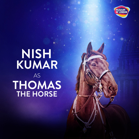Nish Kumar plays a horse.
