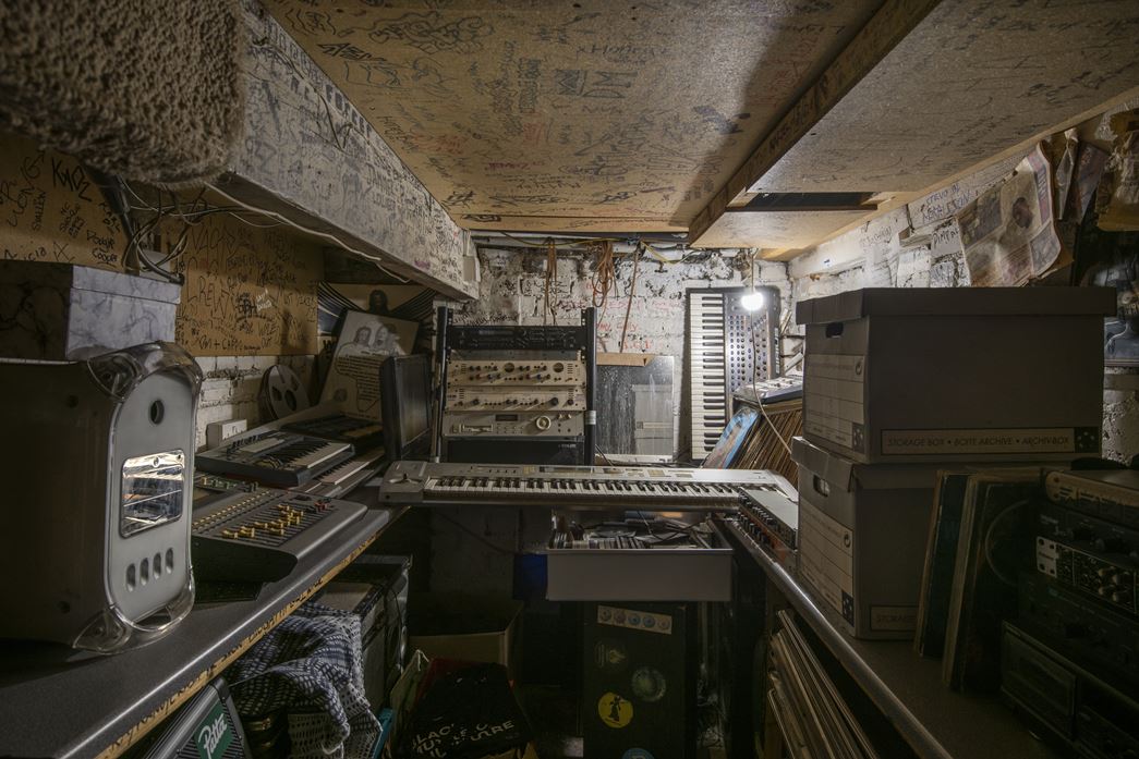 Jammer’s basement in Leytonstone 

This is where many MCs started their careers and recorded some of their most seminal tracks. (©Museum of London)
