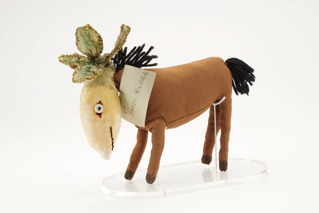 Vegetable doll named Horse Radish.