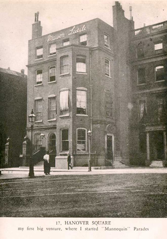 Lucile's fashion house, 17 Hanover Square