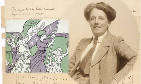 Ethel Smyth was a well-known composer who joined the Women's Social and Political Union in 1910. Queer women in history