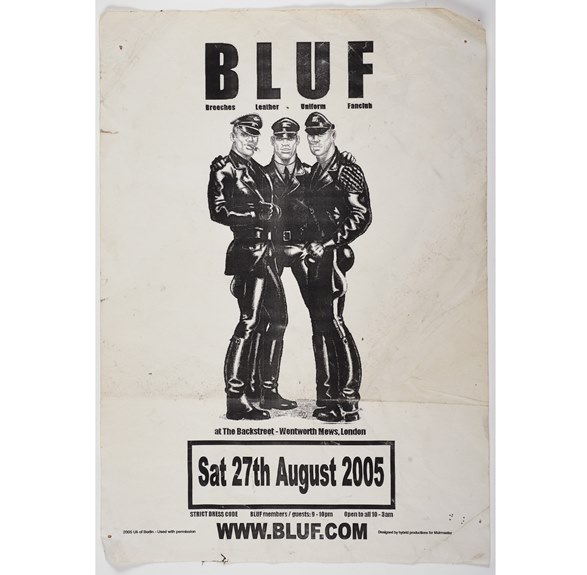 A BLUF poster from 27 August 2005. (ID no.: 2022.83/22)