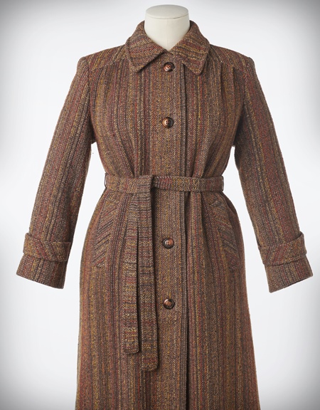 This iconic Alexon coat was worn by EastEnders’ Dot Cotton. (ID no.: 2023.47/4a)