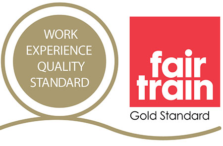 Fair Train  logo - Gold Standard accreditation