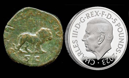 What’s the Roman connection to King Charles III’s coins?