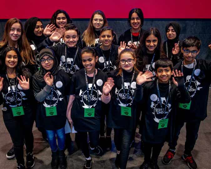 Kids of takeover day in Museum of London 2019.