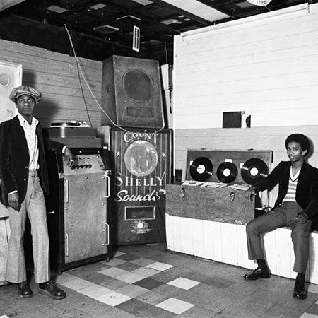 Count Shelly Sounds, Four Aces Club, 1973 (printed 2020) © Dennis Morris - image in copyright - no reproduction allowed without prior authorisation