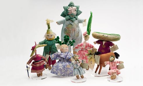 Museum of London's Vegetable Dolls by Una Maw