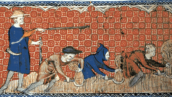medieval farm workers