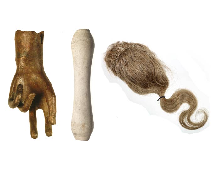 Selection of archaeological objects.