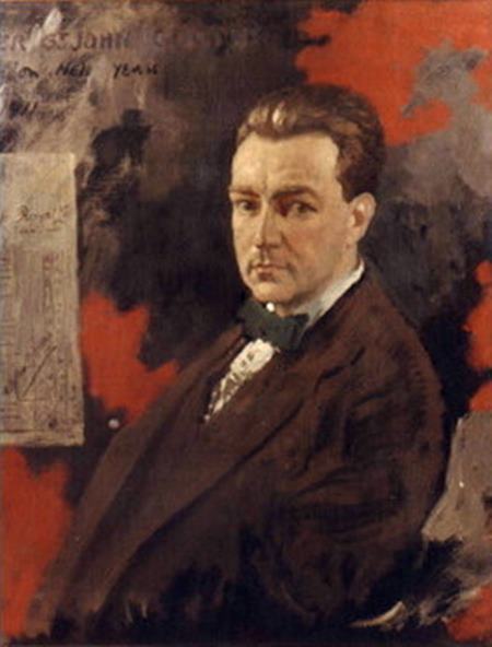 Oliver Gogarty as painted in 1911 by William Orpen. (Courtesy: Wikimedia Commons)