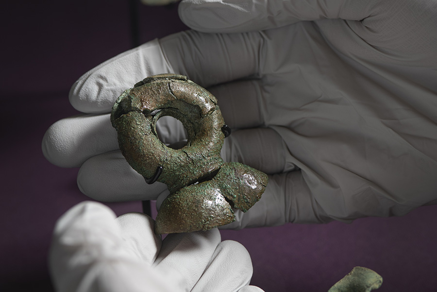 A rare Terret ring from the Havering Hoard A Bronze Age Mystery exhibition (c) Museum of London.jpg