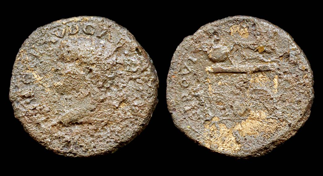 Semis, c. AD 60–65, commemorating the Quinquennial Games. (ID no.: GPO75[775]<352>)