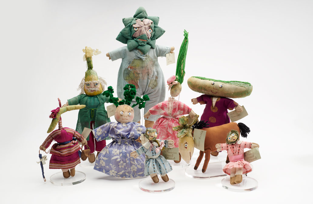 Vegetable Dolls: group photograph