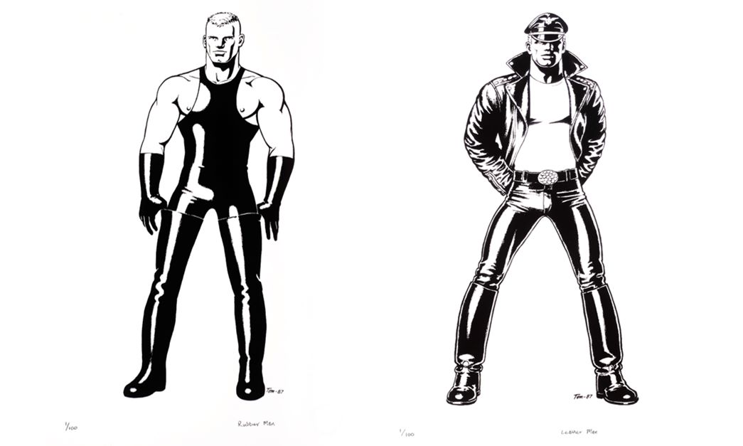 Well-known Finnish artist ‘Tom of Finland’ was commissioned to create these drawings in 1987, which became synonymous with The Backstreet. (ID nos: 2022.83/12, 2022.83/13)