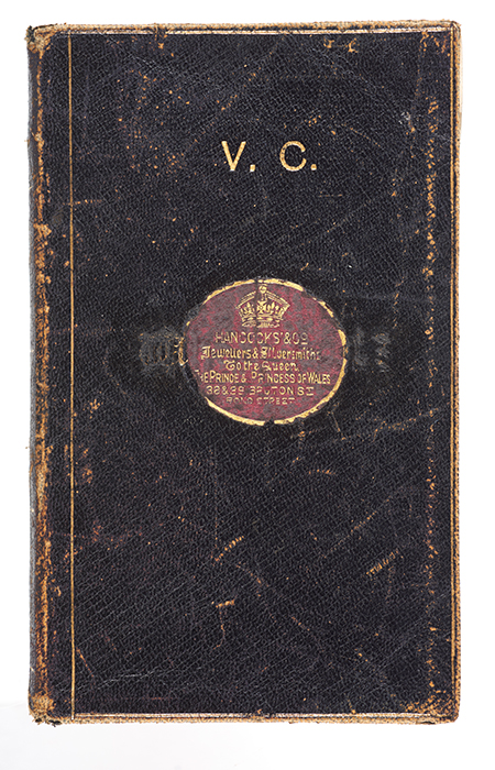 Hancocks, makers of Victoria Cross medals, notebook