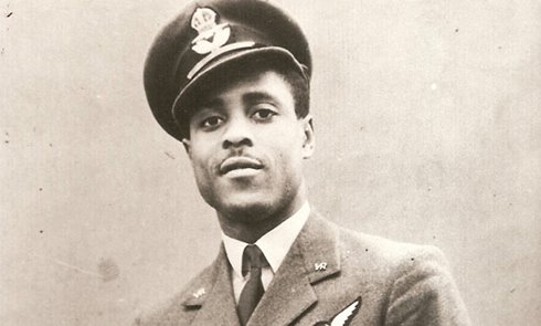 Johnny Smythe in his RAF uniform