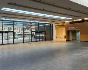 Entrance Hall at Museum of London after the closure